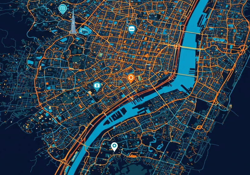 Real Estate GIS Analysis Exhibit - Suitability Modeling and Market Study